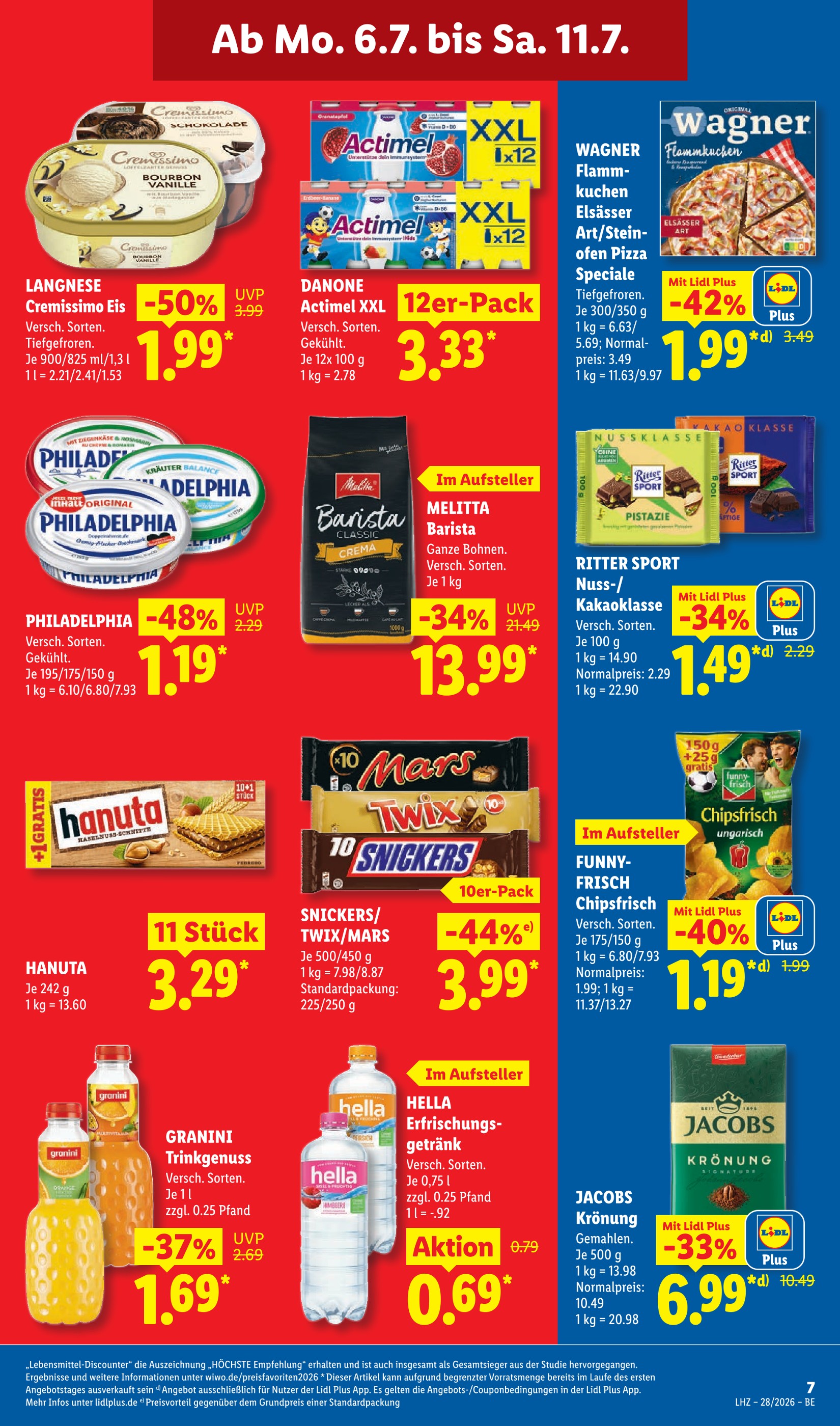 Pizza Angebot im aktuellen Lidl Prospekt auf Seite 13